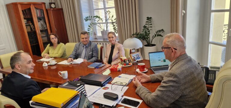 SPOTKANIE Z PRZEDSTAWICIELAMI STAROSTWA POWIATOWEGO