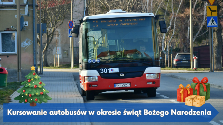 kursowanie autobusów w okresie świąt bożego narodzenia