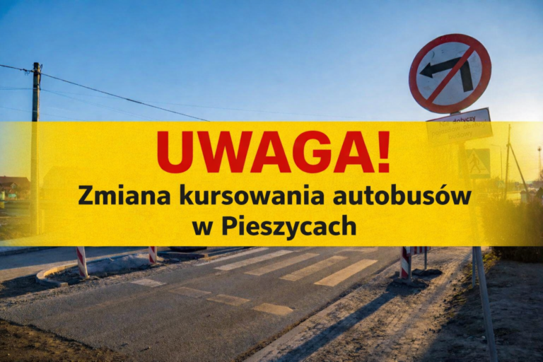 zmiana w kursowaniu autobusów od 14 lutego